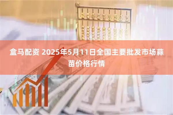 盒马配资 2025年5月11日全国主要批发市场蒜苗价格行情