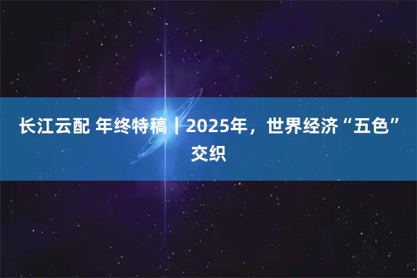 长江云配 年终特稿｜2025年，世界经济“五色”交织